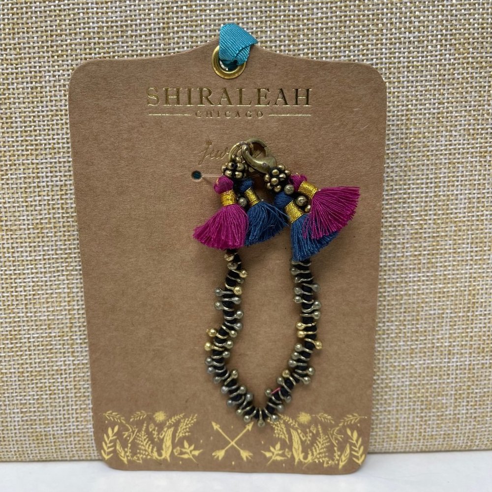 SHIRALEAH Hope Tassel Bracelet